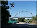 Footbridge over A379, between Alphington and Exminster in EX2 8YP