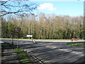 Junction near South Downs College in PO7 8BG