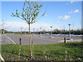 Empty car park at South Downs College in PO7 8BG