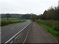 Cycle path beside Ludlow Road (A49) in HR6 0HA