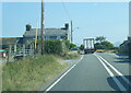 A496 at Ty'n-y-morfa in Harlech Community