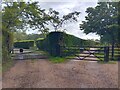 Entrance to Evergreen Farm and Broadmead Farm in RG20 0AX