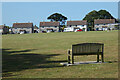 Playing field and houses, St Eval in PL27 7TG