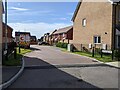 Pitchfork Way, looking east from its junction with Meadow Road in Kempston Hardwick