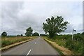 Back Lane approaching Willoughby-on-the-Wolds in LE12 6SZ