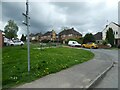 Nant Road junction with Linden Road, Connah's Quay in CH5 4WH