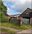Farm buildings NE of How Caple, Herefordshire in HR1 4RP