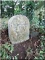 Old Boundary Marker beside the A6 at Hallbarrow House in LA7 7DY