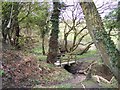 Footbridge near Cranbury Ley Farm in WN4 0JJ