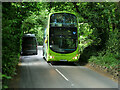 Bus on the B3303 near Crenver Grove in TR14 0PT