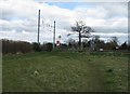 Approaching the railway in Great Shelford