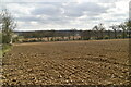 Ploughed field, Greensand Ridge in RH1 5PD