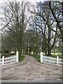 Driveway to Booton Hall in NR10 4NZ