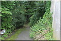 Footpath down from Sycamore Street, Pennar in SA72 6PE