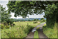 Farm access road approaching Stotgate Farm in Bearpark