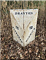 Old Milepost by the A1067, Drayton High Road, Drayton in NR6 5FA