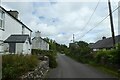 Lane passing Glasfryn in LL51 9SJ