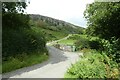 Road near Tyddyn Deucwm Isaf in LL49 9RU