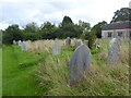 The northern part of the graveyard at St Nectan's Chapel in PL22 0LH