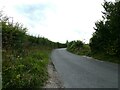 Looking west-southwest along the road to Warren Court Farm in SO20 8DS