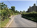 Road through the hamlet of Lynesack in DL13 5QL