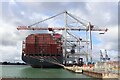 Southampton container terminal in SO15 8RD