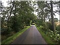 Minor road towards Rhynie in AB54 4NT