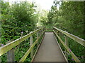 Boardwalk and viewing platform, Harrold-Odell Country Park in Odell