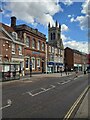 Dereham : Market Place buildings in NR19 2AW