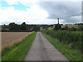 The track from Blackburn Farm in Esh