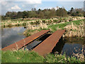 Bridge leading onto one of the islands in NR12 7HX