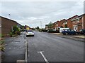 Barn Meads Road, looking west in TA21 8EA