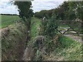 Recently cleared field drain in Theddlethorpe All Saints