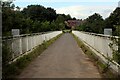 Footbridge over the M621 heading for Belle Isle in LS10 1AB