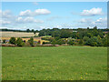 Studham Common and view north in LU6 2NG
