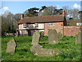 St Margaret's church - churchyard in NR9 5NP