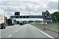 Southbound M1 near Milton Keynes in MK17 7AB