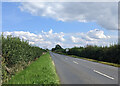 Road heading south-east towards Worton in SN10 1SD