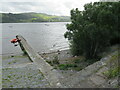Pier on Llyn Tegid (Bala Lake), Bala in LL23 7AQ