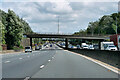 Bridge over the M25 near to Colney Street in AL2 2DZ