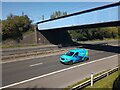 M73 passing under railway in G69 8ET