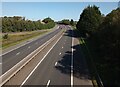 M73 from Junction 2A bridge in Gartcosh