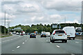 Clockwise M25 near Waltham Abbey in EN9 3QN
