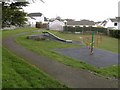 Play area in housing estate in Llangennech