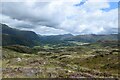 Spectacular glacial landscape seen from Bwlch-y-Sygyn in LL55 4NE