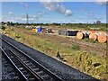 From a Swindon-Bristol train, railway yard at Thingley Junction in SN15 2NG