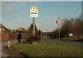 Mayland's village sign in CM3 6BE