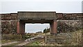 Bridge from the view of the dismantled railway path in PH13 9ND
