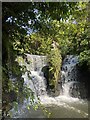 Waterfalls in Valley Wood, Penllergaer. in SA4 9FY