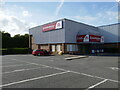 Closed Poundstretcher store. Somercotes in DE55 7RL